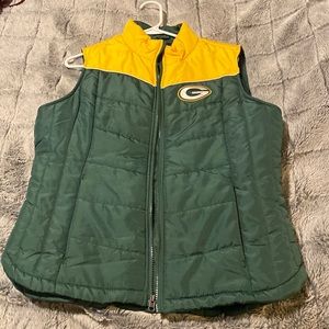 Green Bay packer vest
